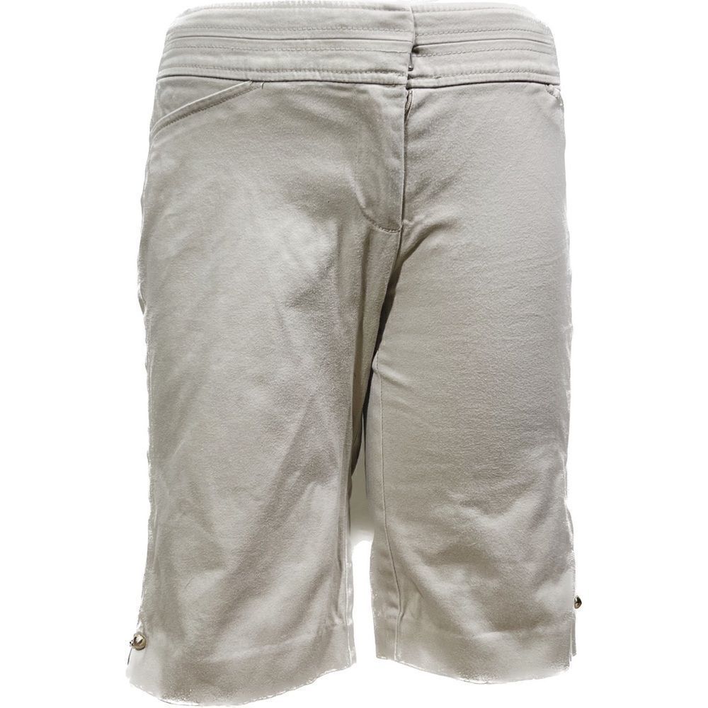 ‎Acne women’s size 0 Bermuda shorts, faux pockets breathable